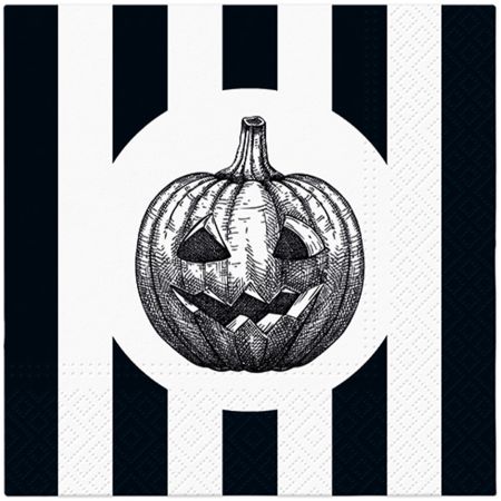 Ubrousky PAW L 33x33cm Striped pumpkin
