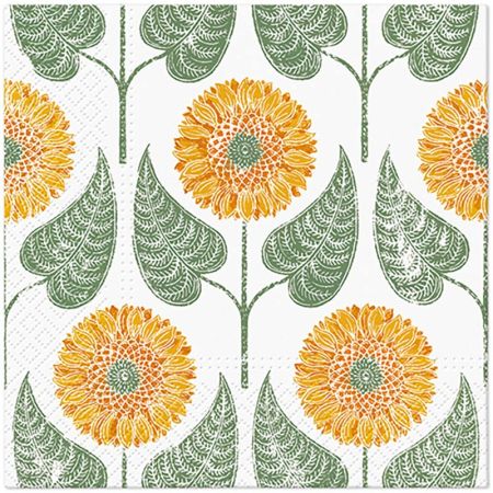Ubrousky PAW L 33x33cm Sunflowers Pattern Ubrousky PAW L 33x33cm Sunflowers Pattern