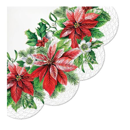 Ubrousky PAW R 32 cm Glory Poinsettia Ubrousky PAW R 32 cm Glory Poinsettia