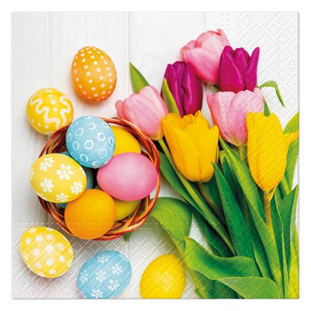 Ubrousky TaT 33x33 cm Easter Bloom Ubrousky TaT 33x33 cm Easter Bloom