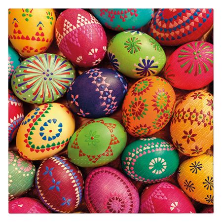 Ubrousky TaT 33x33 cm Eastern Wax Eggs