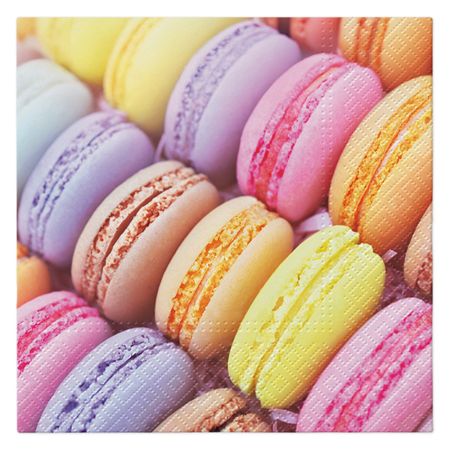 Ubrousky TaT 33x33 cm Sweet Macarons
