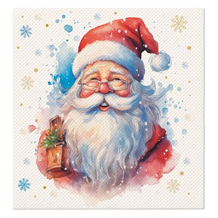 Ubrousky TaT 38x40cm Portrait of Santa Claus Ubrousky TaT 38x40cm Portrait of Santa Claus