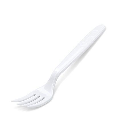 Vidlička (PP) znovu použitelná bílá 18,5cm (50 ks) Vidlička (PP) znovu použitelná bílá 18,5cm (50 ks)