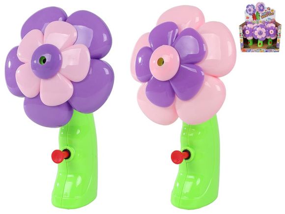 Vodní pistole květina 16cm 2barvy 6ks v DBX