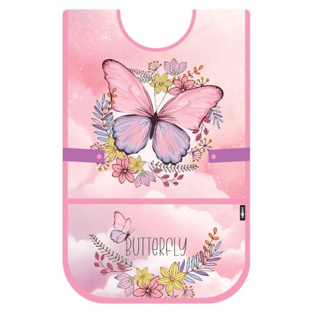 Zástěra/pončo pro výtvarnou výchovu JUNIOR S9 Butterfly - motýl