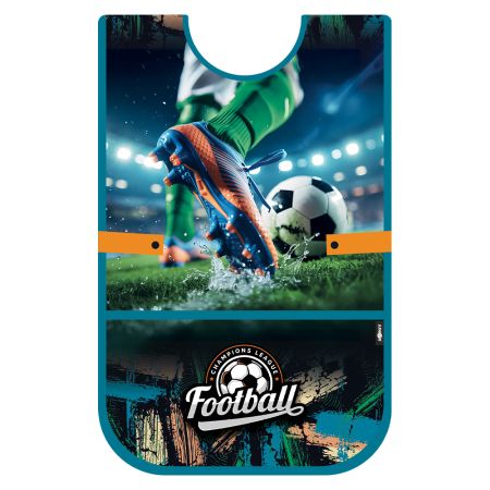 Zástěra/pončo pro výtvarnou výchovu JUNIOR S9 - Fotbal