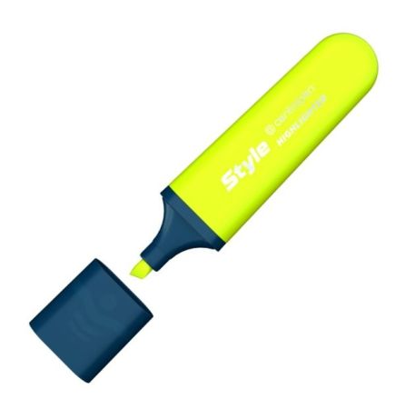 Zvýrazňovač CENTROPEN 6252 Style Fluo (klínový hrot 1-4,6 mm) - žlutá