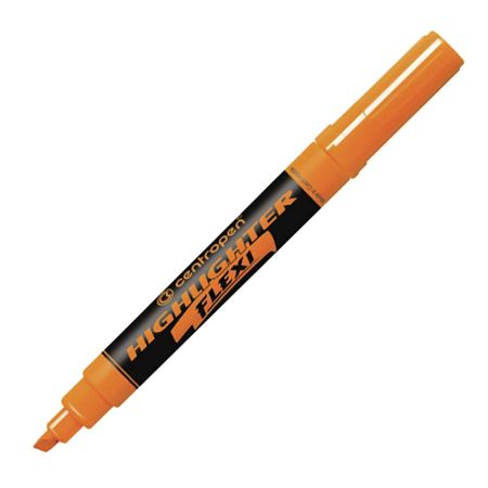 Zvýrazňovač CENTROPEN 8542 FLEXI NEON - oranžový Zvýrazňovač CENTROPEN 8542 FLEXI NEON - oranžový