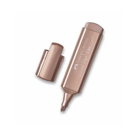 Zvýrazňovač Faber-Castell 1546 Metallic - zlato hnědý