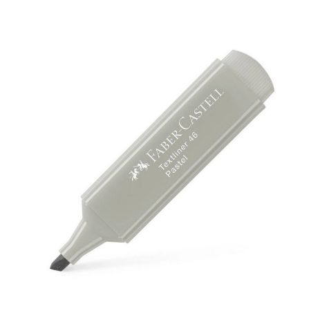 Zvýrazňovač Faber-Castell 1546 Pastel - šedý