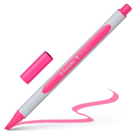 Zvýrazňovač SCHNEIDER Shine-Up, hrot 1-4 mm - fluo ružová