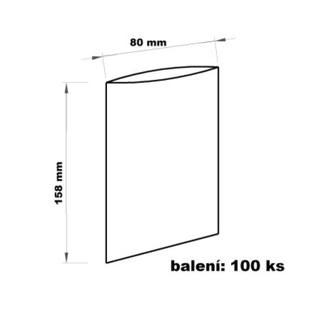sáček tatrafán  80x158 100ks