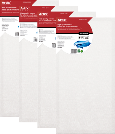 plátno v rámu 30x60 cm PP98-3060 4 kusy