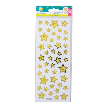 DO samolepky CPT 805247 Smiley Face Stars