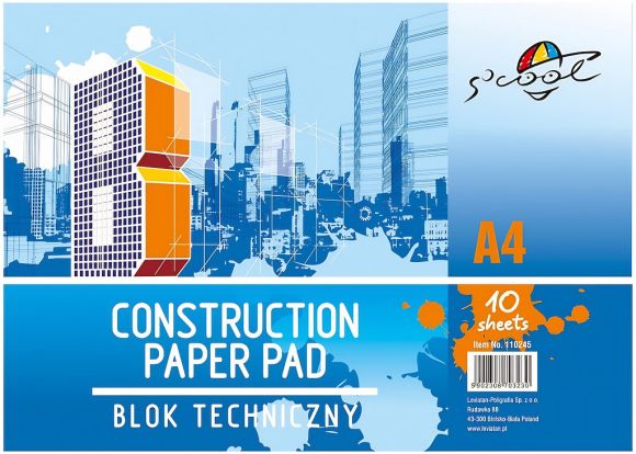 skicák A4 10listů 160g S'COOL 110245