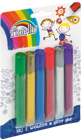 lepidlo glitrové Fiorello sada 6x13ml 170-2232