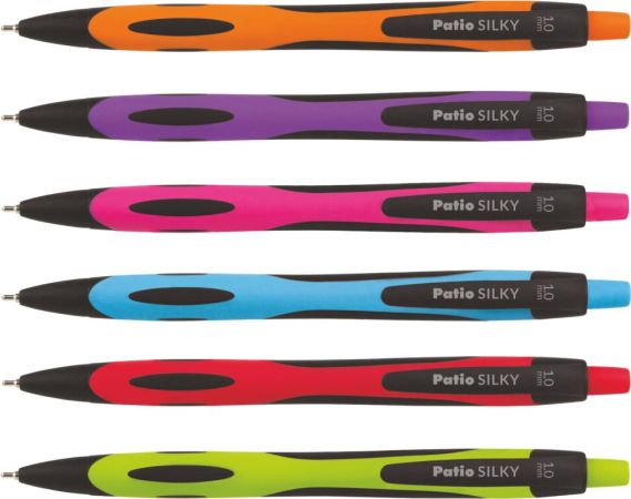 kuličkové pero Silky oil gel