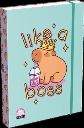 box na sešity A4 Lollipop Capybara