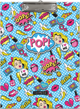 podložka A4 s klipem Lollipop POP 21855254