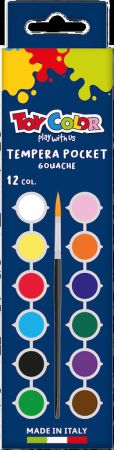 barvy temperové Toy color 12x2,5ml barvy temperové Toy color 12x2,5ml