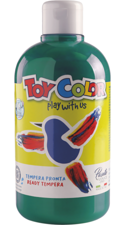 barva temperová Toy color 0.5 l  zelená 14 tmavá