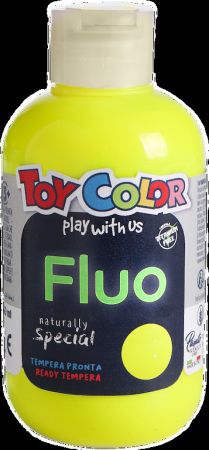 barva temperová Toy color 0,25 l neon žlutá 33