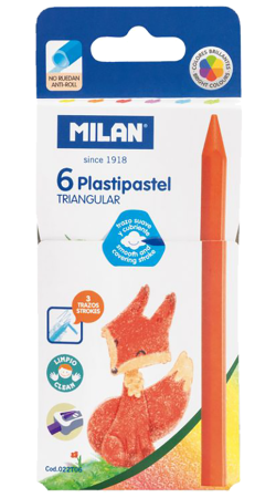 pastelky Milan plasticolorky  6ks