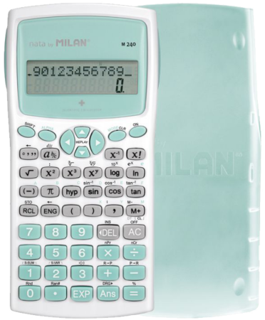 kalkulačka Milan 159110IBGGRBL vědecká bílo/tyrkysová kalkulačka Milan 159110IBGGRBL vědecká bílo/tyrkysová
