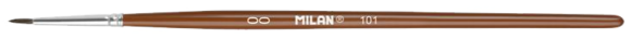 štětec  Milan 101 kulatý lak    00