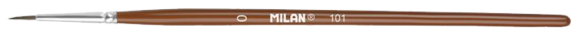 štětec  Milan 101 kulatý lak   0