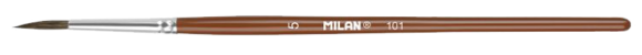 štětec  Milan 101 kulatý lak   5
