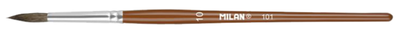 štětec  Milan 101 kulatý lak  10