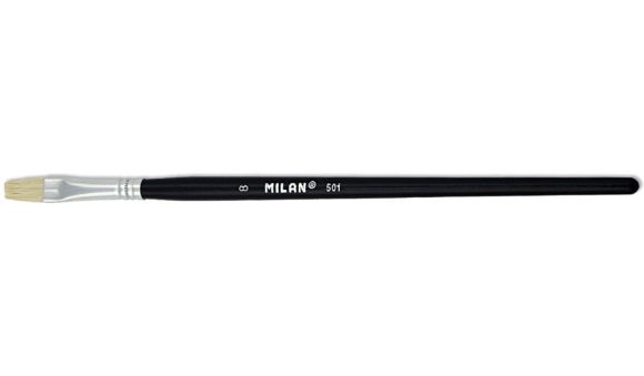 štětec  Milan 501 plochý lak 10