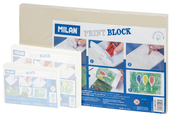 linorit blok gumy 17,0x28,0x0,9 cm Milan