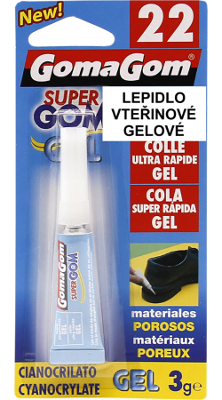 lepidlo GG vteřinové 3g gelové   (22) lepidlo GG vteřinové 3g gelové   (22)