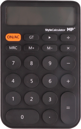 kalkulačka MP 12 míst černá PE033-1 blistr