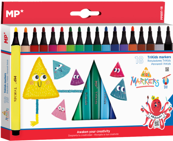 popisovače MP jumbo Trikids 18ks PP891-18 popisovače MP jumbo Trikids 18ks PP891-18