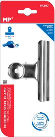 klip dopisní 91mm chrom MP PA397 blistr