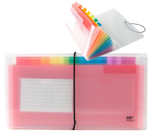 desky 12 kapes DL s gumou čiré PC613