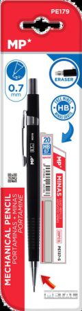 mikrotužka 0,7mm + tuhy MP PE179 blistr
