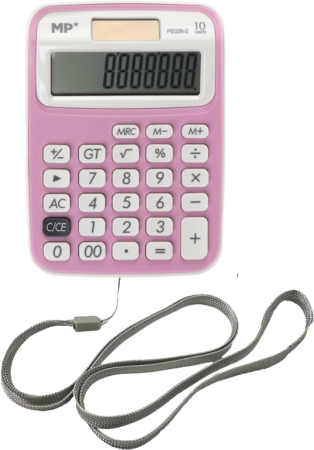 kalkulačka MP 10 míst růžová PE026-2 blistr kalkulačka MP 10 míst růžová PE026-2 blistr