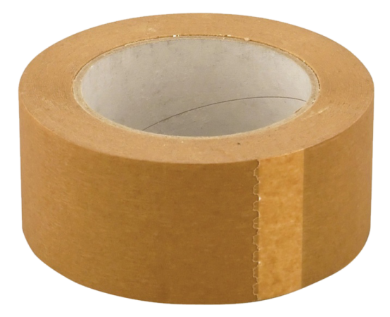 lepící páska papírová 50 x 50m hnědá samolep.