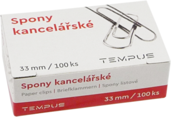 spony kancel.Tempus 33mm 100ks