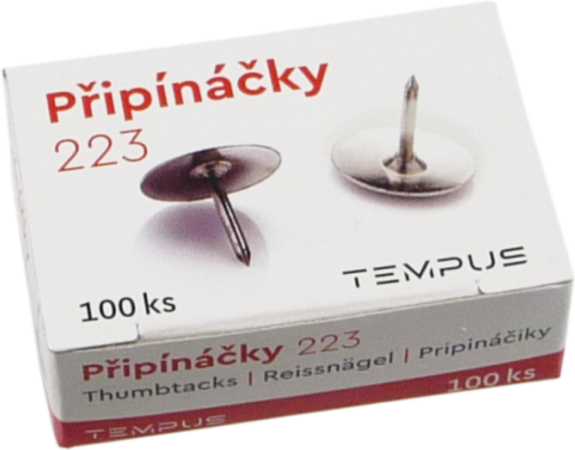 připínáčky 100ks Tempus 223