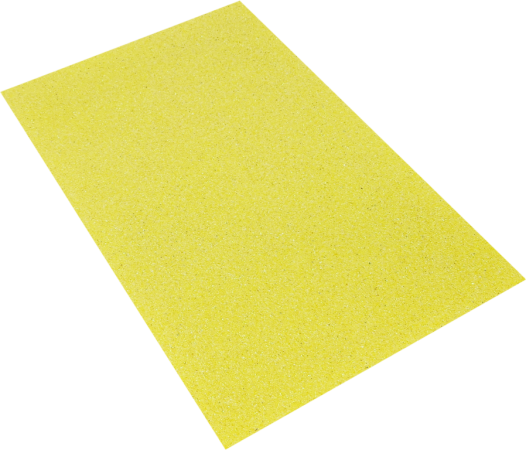 pěnová guma A4 iridiscent žlutá EIR-007