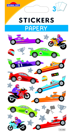 Samolepky SP 145098 Racing cars