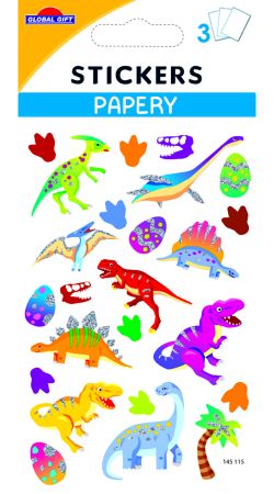 Samolepky SP 145115 Cute dinosaurs