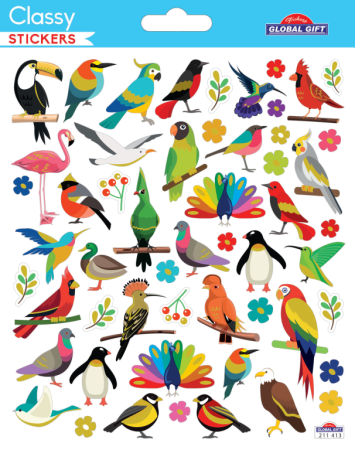 Samolepky CLS 211413 Birds