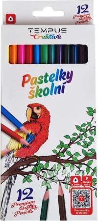 pastelky  Tempus 0312 trojhranné 12